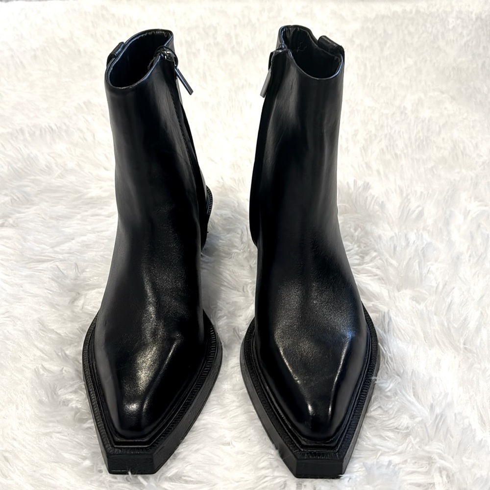 Zara Black Ankle Boots